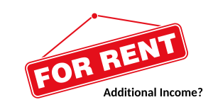 Rent sign for downsizing finances